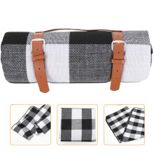 Outdoor Große Picknickdecke Mit Tragegurt Für Strand Camping Rasen
