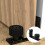 Durable Black Metal Barn Door Floor Guide with Adjustable Roller 5