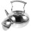Silver Stainless Steel Tea Pot with Strainer for Kitchen Use 8