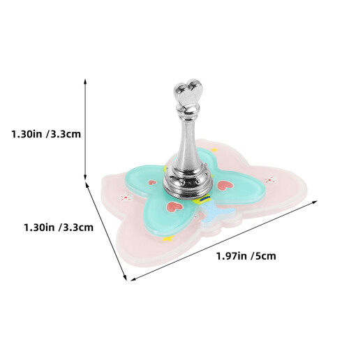 2 Stuks Acryl Nailart Display Dubbele 3D 1