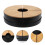 1 Set Geteilter Servierplatte Snack Tablett Obstteller 7