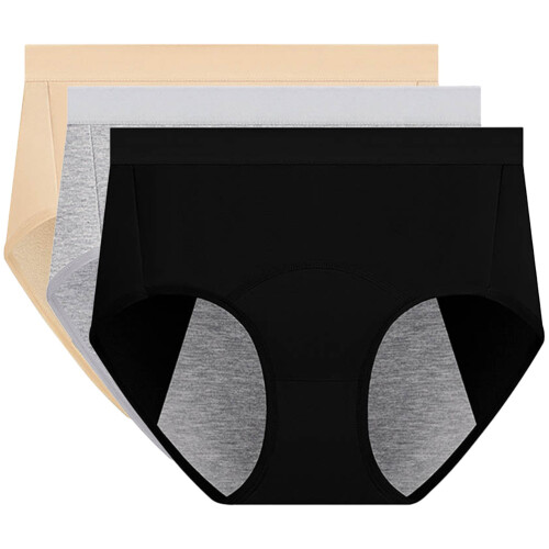 3 Piezas Interior Mujer, Bragas Cómodas Menstruación