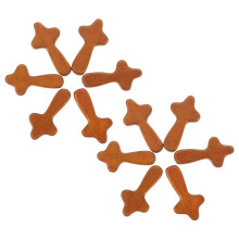 12Pcs Miniature Wooden Hand Cross For Prayer