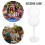 6 Unidades Taças De Para Cocktail, E Vinho 8