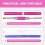 2 Unidades De Unhas Dupla Face Para Manicure 10