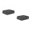 2Pcs 8 1 Hub Tipo-C Adaptador Multipoerto Com Suporte 7
