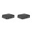 2Pcs 8 1 Hub Tipo-C Adaptador Multipoerto Com Suporte 9