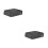 2Pcs 8 1 Hub Tipo-C Adaptador Multipoerto Com Suporte 3