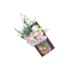 1St Chic Hängende Glasflasche Wandlampe Dekorative Blumenleuchte