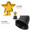 4 Gouden Award Star Voor Feest, , 7
