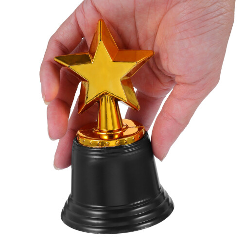 4 Gouden Award Star Voor Feest, , 2
