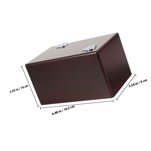 Dog Ashes Keepsake Pet Memorial Box 16,5 X 10 Cm Coffee 1