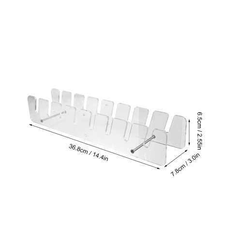 Baseballcap Organizer Gestell Platzsparend Transparent 1