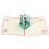 1 3D Panda Pop-Up Escultura Papel 8