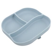 Plato Dividido De Silicona Con Ventosa Para Ancianos Y Pacientes