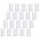 1Pack White Compressed Makeup Pads Multipurpose Face Cleansing Pads 8