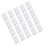 1Pack White Compressed Makeup Pads Multipurpose Face Cleansing Pads 7