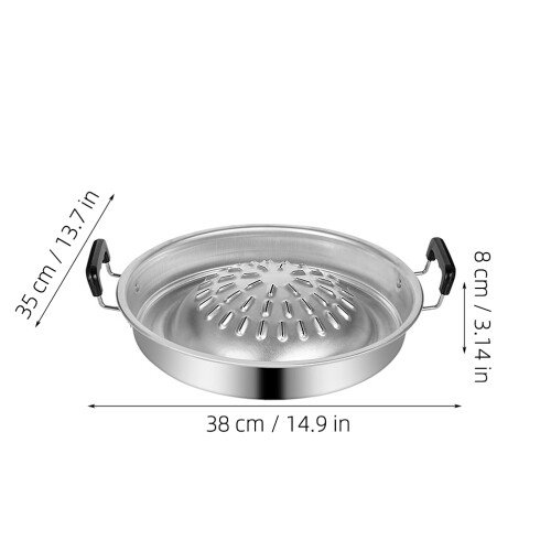 Barbacoa Inoxidable Multifuncional Para Carne Camping Exterior 1