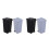4Pcs Compact Plastic Trash Can with Lid for Home Desk Use 10