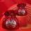 2St Decoratieve Rood Stoffen Candy Pouch, Handige Bruiloft Accessoire 6