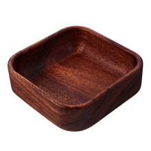 Square Obstservierplatte Aus Holz Speisetablett Salatmischschüssel