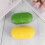 2Stk Pillendose Sechsfach Kunststoff Grün+Gelb 4
