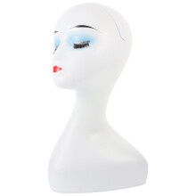 Wig Mannequin Kopf Aus Kunststoff Für Perückenherstellung