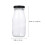 6St Glasflasche Mit Deckel 250Ml Trinkbehälter 11