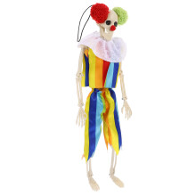 4Stück Spukhafte Skelett Clownskelett Hängende Geisterhaus