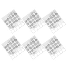 3Stk Wimpernverlängerungs Pads, Klebeplatte Für Wimpernkleber, Silber