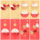 12 Pezzi Buste Rosse Per Hong Bao Denaro Fortunato 6