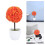 2 Unidades Bola Planta Artificial Bonsai Para Casa E 10