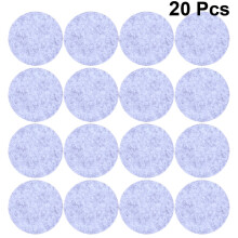 20 Sztuk 12X12 Cm Wykładziny Z Filcu Do Mebli I Doniczek Jasnoszary