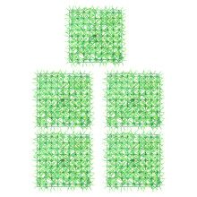5Stk Imitationsrasen Künstliche Pflanzen Wanddekoration Gras