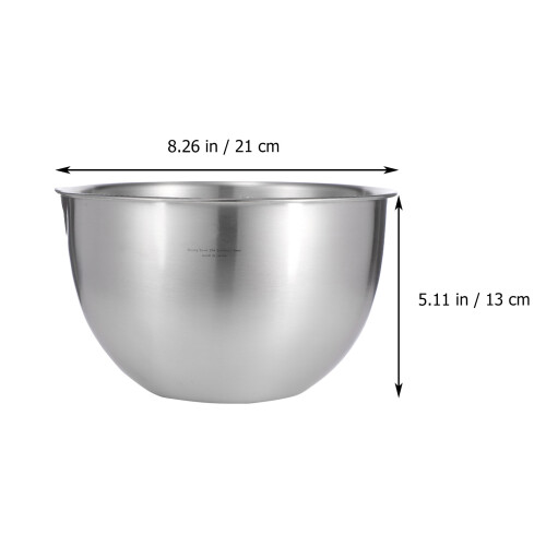 Stainless Steel Mixing Bowl Set For Egg Beating And Kitchen Use 1
