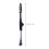 10Pièces Brosse Sourcils Noir Design Ergonomique 2