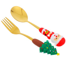 1 Set Weihnachten PVC-Figur Mit Und Löffel 410