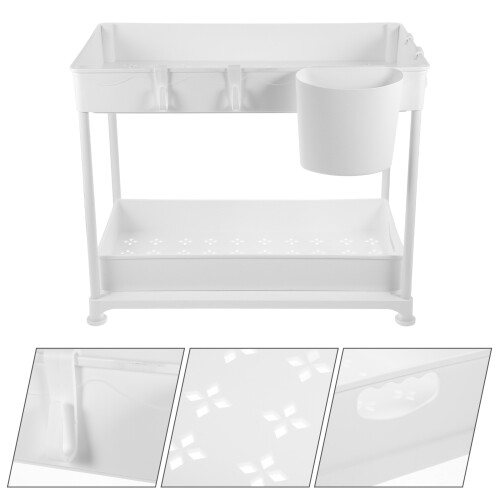 Cabinet Kitchen Pull Out Shelf 39.50x35.50x22.00cm White 2