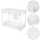 Cabinet Kitchen Pull Out Shelf 39.50x35.50x22.00cm White 10