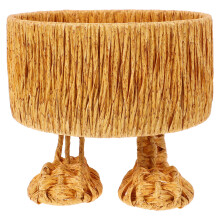 Adorable Webkorb Imitat Rattankorb Mit Fuß Für Und