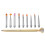 Set 10 Pezzi Sostituibile Per Nail Art In 1
