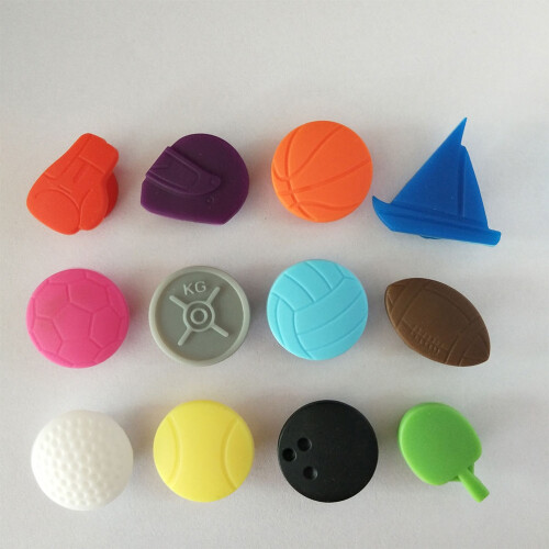 24 Pezzi Bicchiere Vino Con Segnavino In Silicone A Ventosa 1