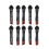 20 Pezzi Applicatore Doppio Per Ombretto 7