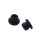100 Unidades De Silicone Agulha Rebites Mamilos (Preto) 1