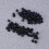 100 Unidades De Silicone Agulha Rebites Mamilos (Preto) 4