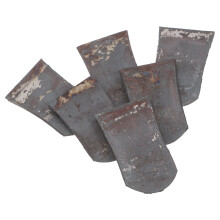 6 Stuks Hakschep Vervangingsblad 7,3 Mm 2,3x1,5 Inch Tuingereedschap
