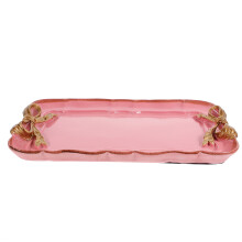 Resin Dessertteller Obstservierteller Mit Schleifenhenkel Für Zu Hause