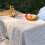 Wit Lichtgewicht Picknickkleed Polyester-Katoen Voor Outdoor 9