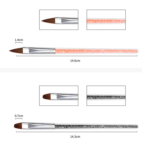 1 Set 10 Kunststift Farbstift Nagelstift Malstift Maniküre 1