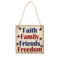 Fourth Of July Party Freedom Hängendes Schild